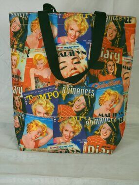 Marilyn Monroe Vintage Cover Collage Tote Bag